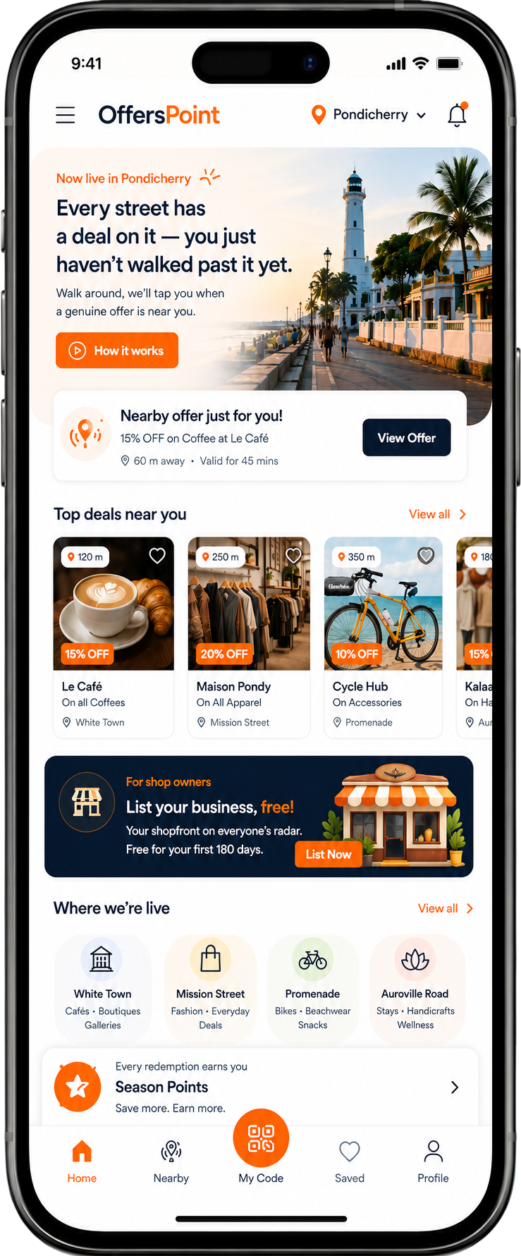 OffersPoint mobile app